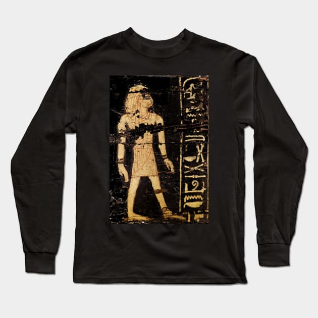 Egyptian Immortal Art Long Sleeve T-Shirt by SHWILDLIFE
